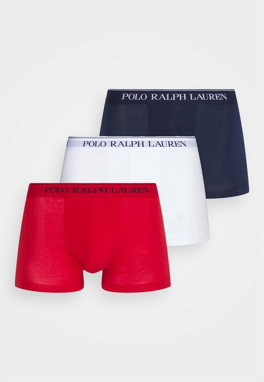 Pack 3 boxer POLO RALPH LAUREN 714835885004 red/white/cruise navy - Imagen 1