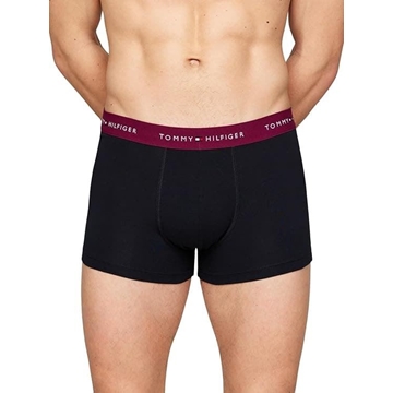 Pack 3 boxer Tommy Hilfiger UM0UM02763 05K bright blue/ deep crim/deep rouge - Imagen 2