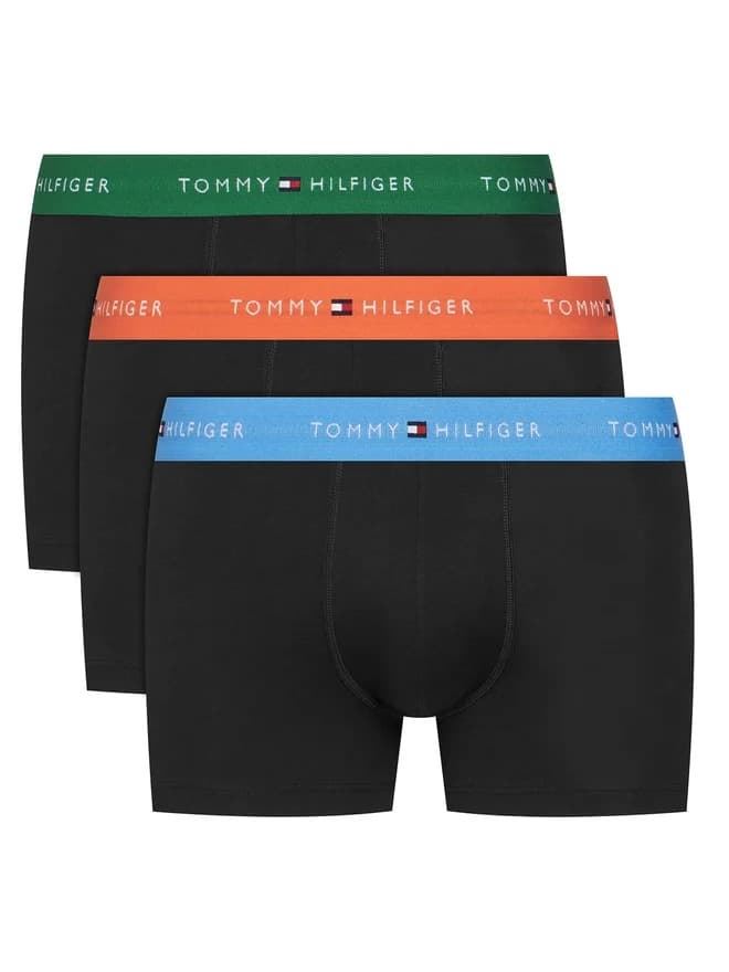 Pack 3 boxer Tommy Hilfiger UM0UM02763 0TT brl orng/blu spel/nouv grn - Imagen 1