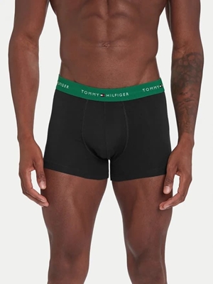 Pack 3 boxer Tommy Hilfiger UM0UM02763 0TT brl orng/blu spel/nouv grn - Imagen 2