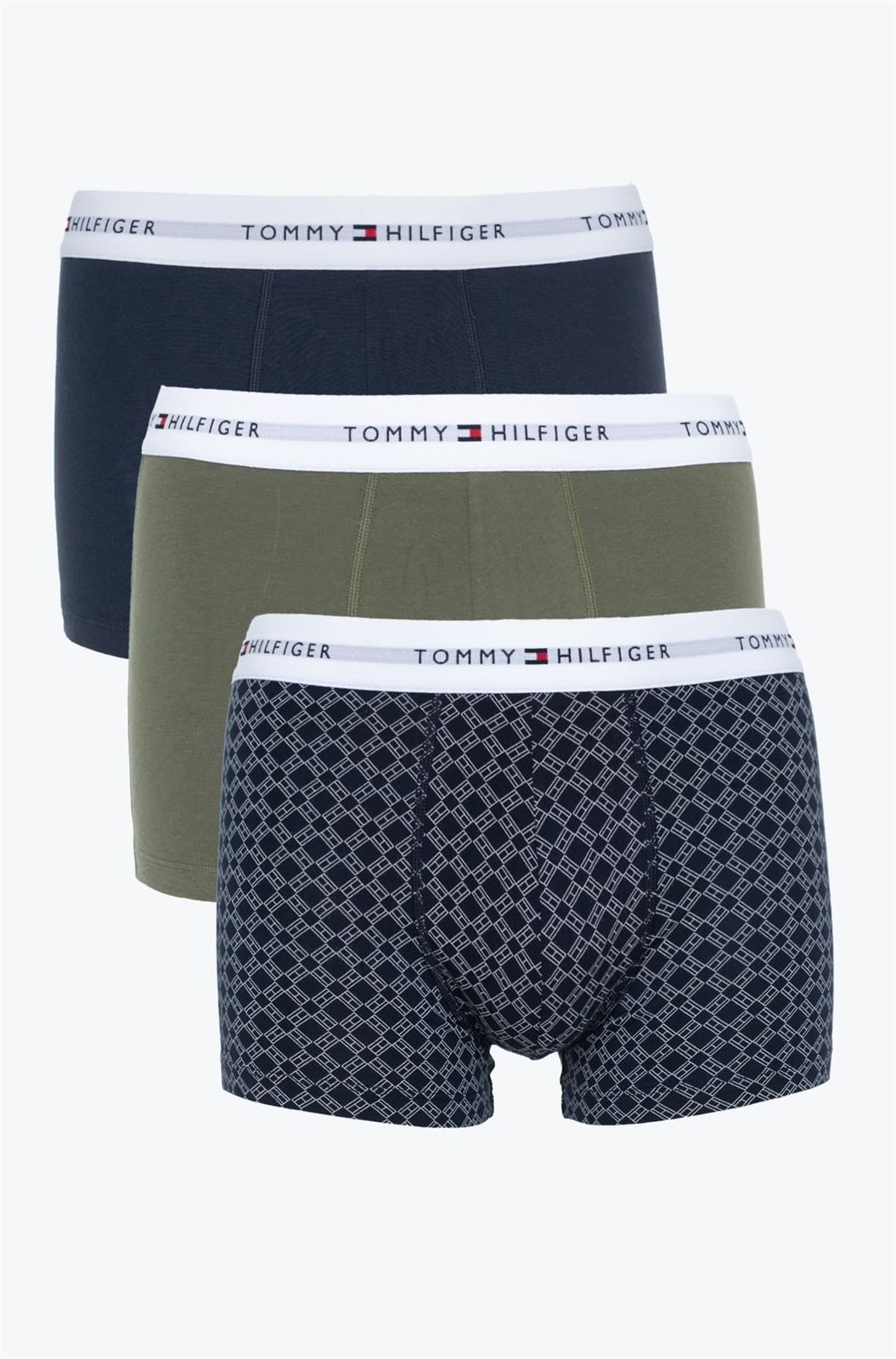 Pack 3 boxer Tommy Hilfiger UM0UM02768 0UA geo/olive/navy - Imagen 1