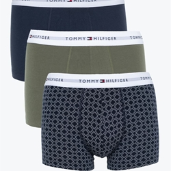 Pack 3 boxer Tommy Hilfiger UM0UM02768 0UA geo/olive/navy - Imagen 1
