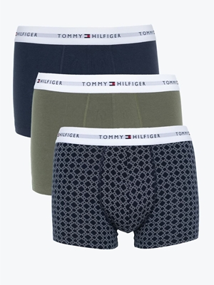 Pack 3 boxer Tommy Hilfiger UM0UM02768 0UA geo/olive/navy - Imagen 1