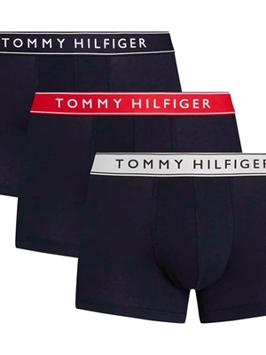 Pack 3 boxer TOMMY HILFIGER UM0UM03457 0VR dp brg/red red/prm rd - Imagen 1