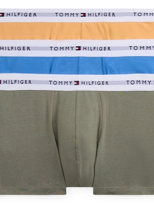 Pack 3 boxer TOMMY HILFIGER UMOUM02761 0SC val orgn/bluspl/util sge - Imagen 1