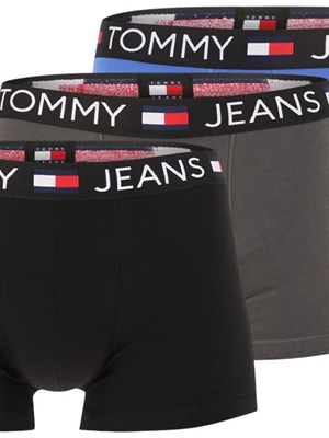 Pack 3 boxer Tommy Jeans UM0UM03159 0VE BLC/DRK ASH/EMPR BLU - Imagen 1