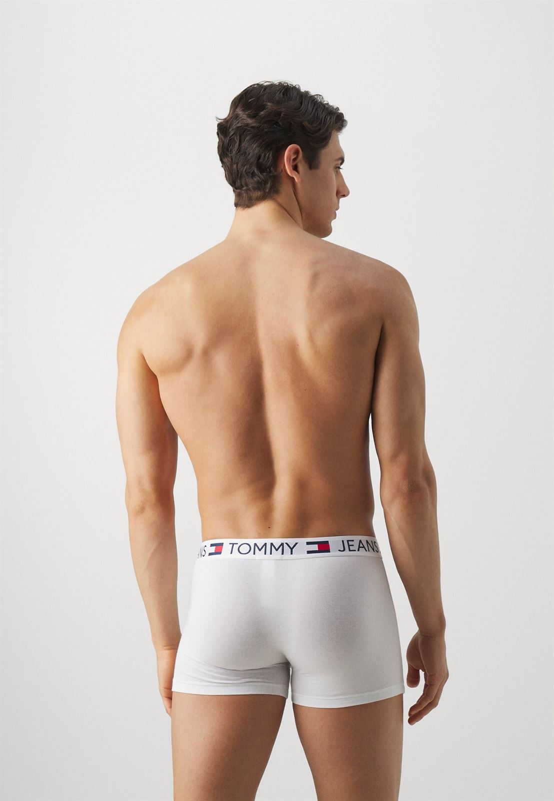 Pack 3 boxer Tommy Jeans UM0UM0329 0VC hot heat/wht/drk ngt navy - Imagen 2