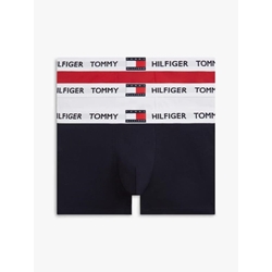 Pack 3 boxer TOMMY JEANS UM0UM03835 0WH medium red/white/navy blue - Imagen 1