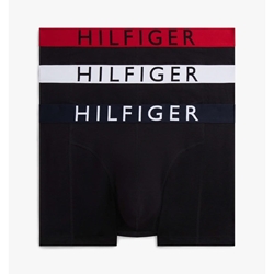 Pack 3 boxer TOMMY JEANS UM0UM03886 0SM med red/white/sky - Imagen 1