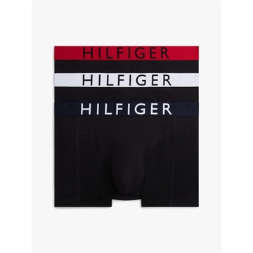 Pack 3 boxer TOMMY JEANS UM0UM03886 0SM med red/white/sky - Imagen 1