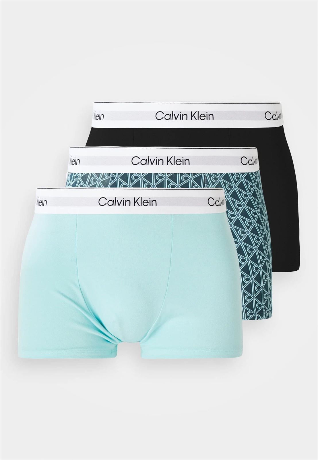 Pack 3 boxers CALVIN KLEIN LV00NB4286 2VG Black/bijou modern emblem - Imagen 1