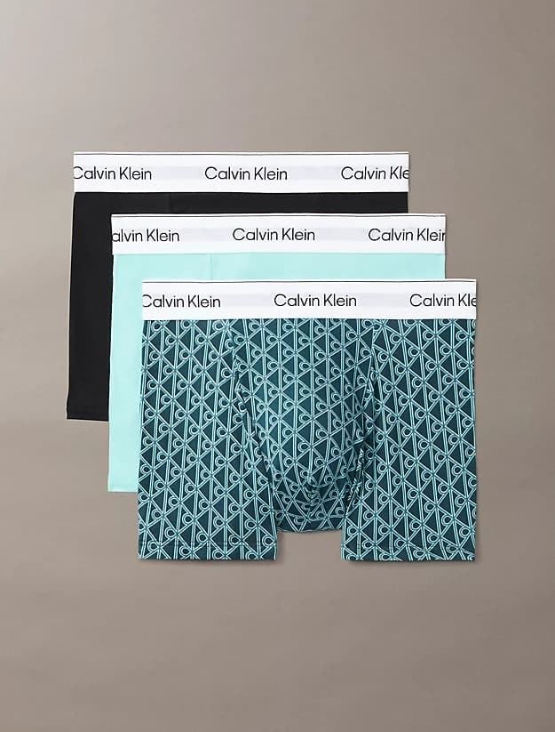 Pack 3 boxers CALVIN KLEIN LV00NB4286 2VG Black/bijou modern emblem - Imagen 1