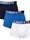 Pack 3 boxers Lacoste 5H1183 00 DQJ marine/marina blanc - Imagen 1