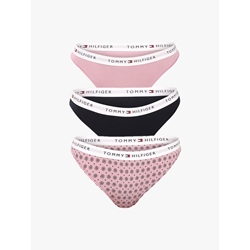 Pack 3 bragas Tommy Jeans UW0UW05529 0WI mys orc/daisy/des sky - Imagen 1