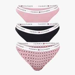 Pack 3 bragas Tommy Jeans UW0UW05529 0WI mys orc/daisy/des sky - Imagen 1