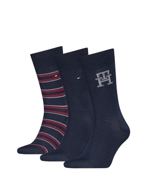 Pack 3 Calcetines Caja Regalo Tommy Hilfiger Giftbox 701241159 001 - Imagen 1