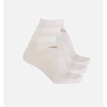 Pack 3 calcetines Emporio Armani 300048 4R234 16510 bianco/bianco/bianco - Imagen 1