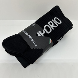 Pack 3 calcetines Emporio Armani 303133 4R300 00120 nero - Imagen 1