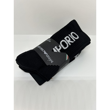 Pack 3 calcetines Emporio Armani 303133 4R300 00120 nero - Imagen 1