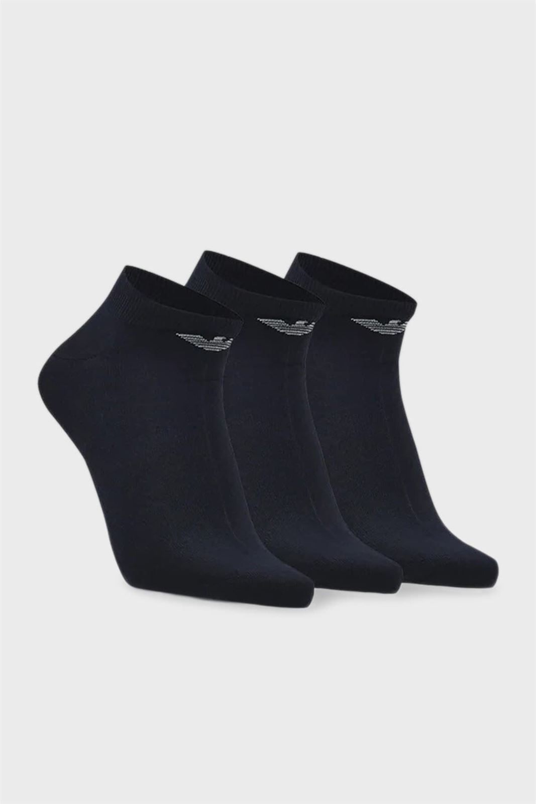 Pack 3 Calcetines Emporio Armani Blue EM000550 AF14446 MB082 - Imagen 1