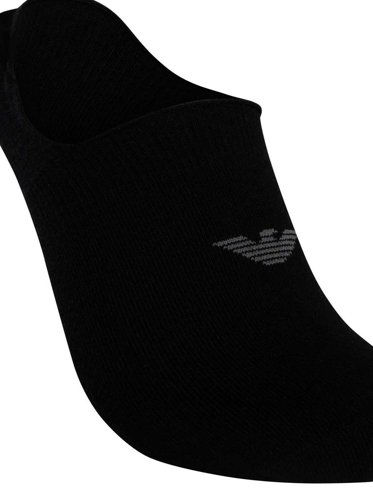 Pack 3 calcetines Emporio Armani EM000548 AF14446 MC061 black/black/black - Imagen 7