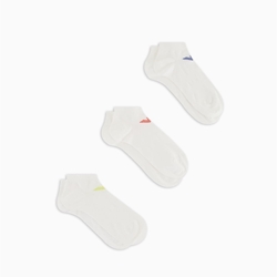 Pack 3 calcetines Emporio Armani EM000550 AF12271 M0066 white/white/white - Imagen 1