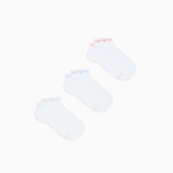 Pack 3 calcetines Emporio Armani EM000550 AF20083 M0066 white/white/white - Imagen 1