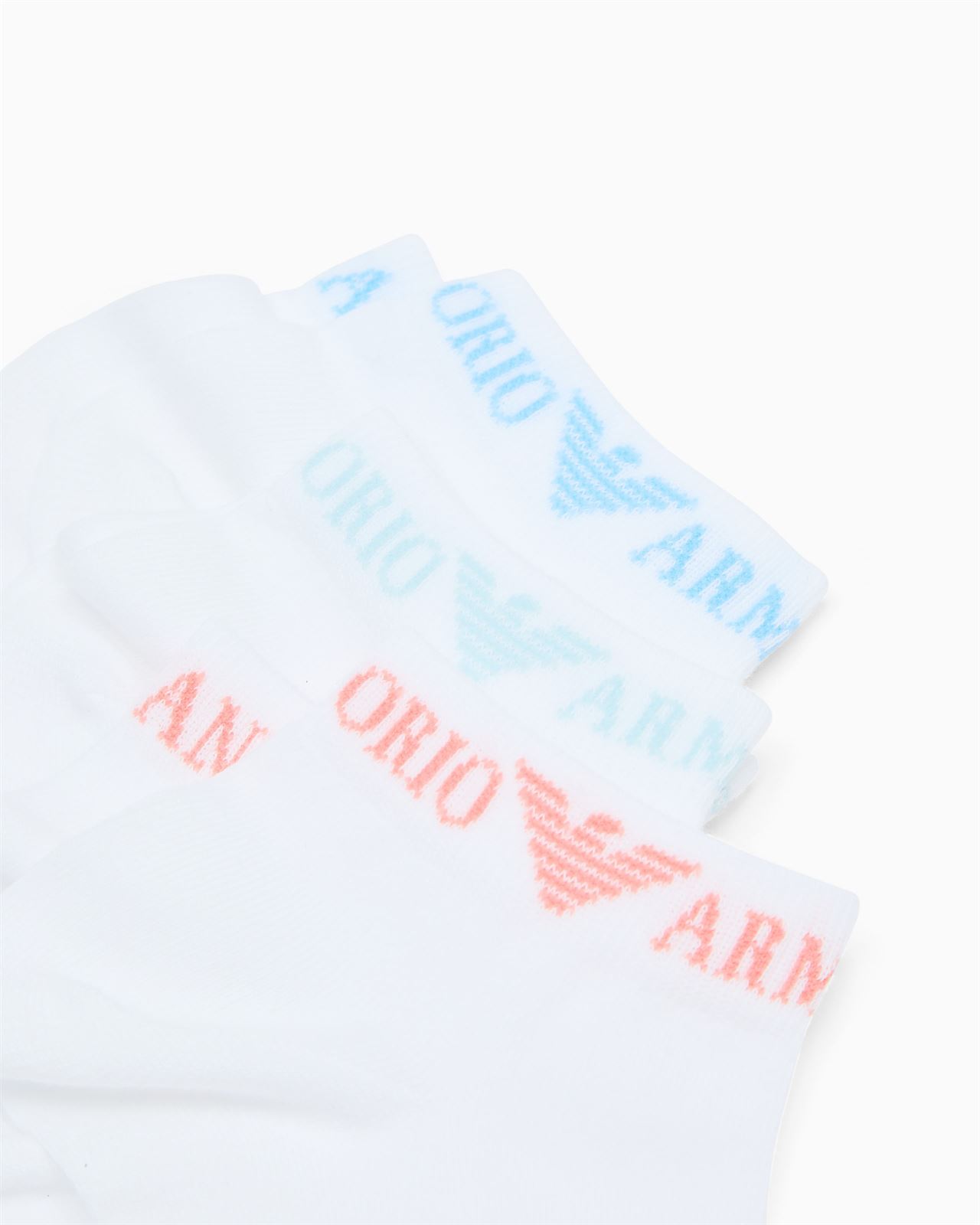 Pack 3 calcetines Emporio Armani EM000550 AF20083 M0066 white/white/white - Imagen 2