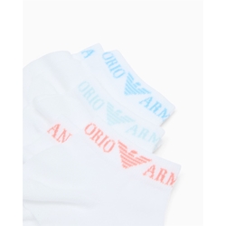 Pack 3 calcetines Emporio Armani EM000550 AF20083 M0066 white/white/white - Imagen 2