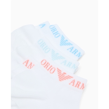 Pack 3 calcetines Emporio Armani EM000550 AF20083 M0066 white/white/white - Imagen 2