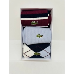 Pack 3 calcetines Lacoste RA0131 00 IPQ phoenix/multico - Imagen 1