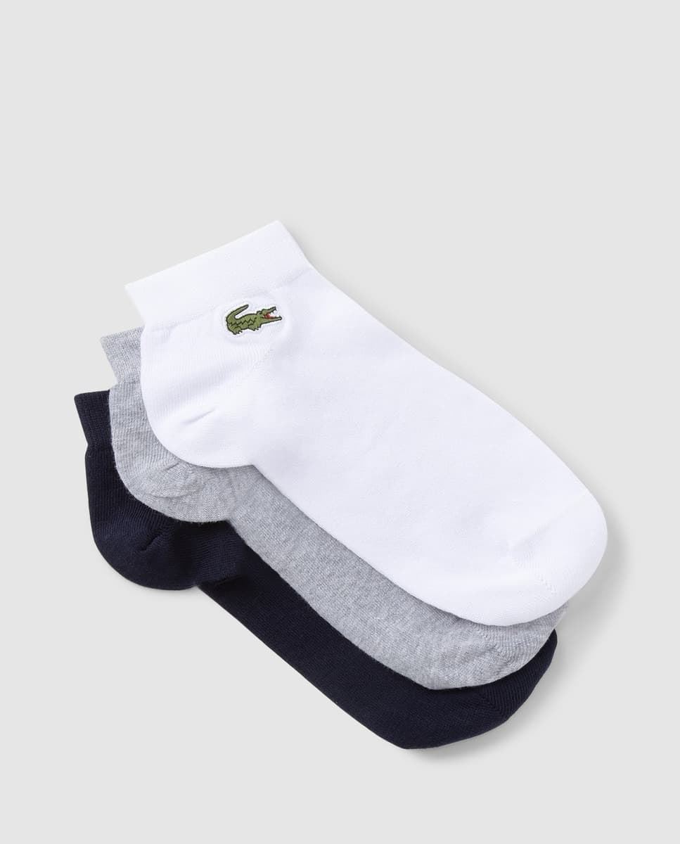 Pack 3 calcetines Lacoste RA0131 00 PZ1 vert/multico - Imagen 2