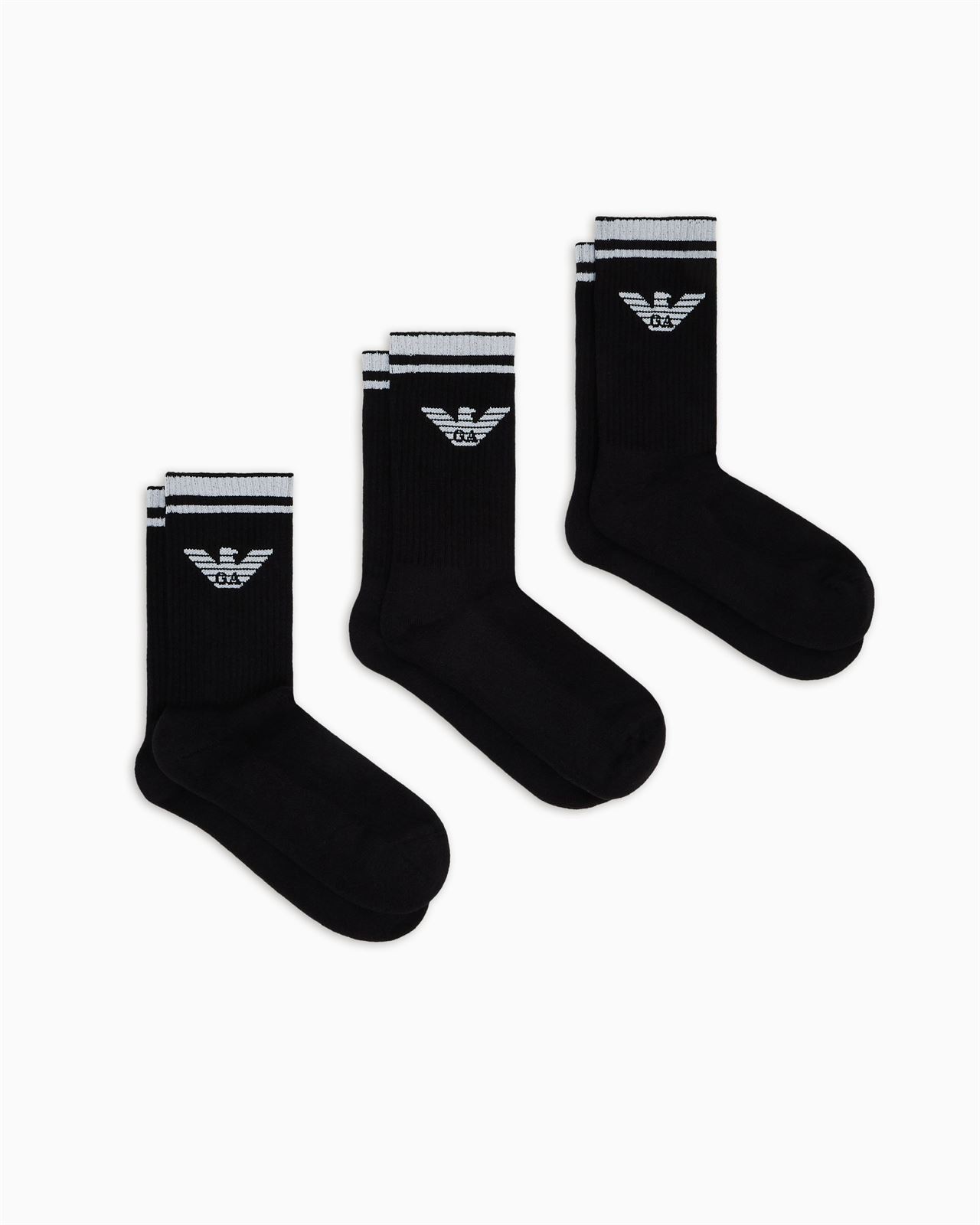 Pack 3 Calcetines Largos Emporio Armani EM000554 AF18261 MC061 - Imagen 1
