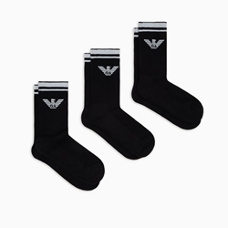 Pack 3 Calcetines Largos Emporio Armani EM000554 AF18261 MC061 - Imagen 1