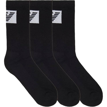 Pack 3 Calcetines Largos Emporio Armani EM000554 AF18263 MC061 - Imagen 1