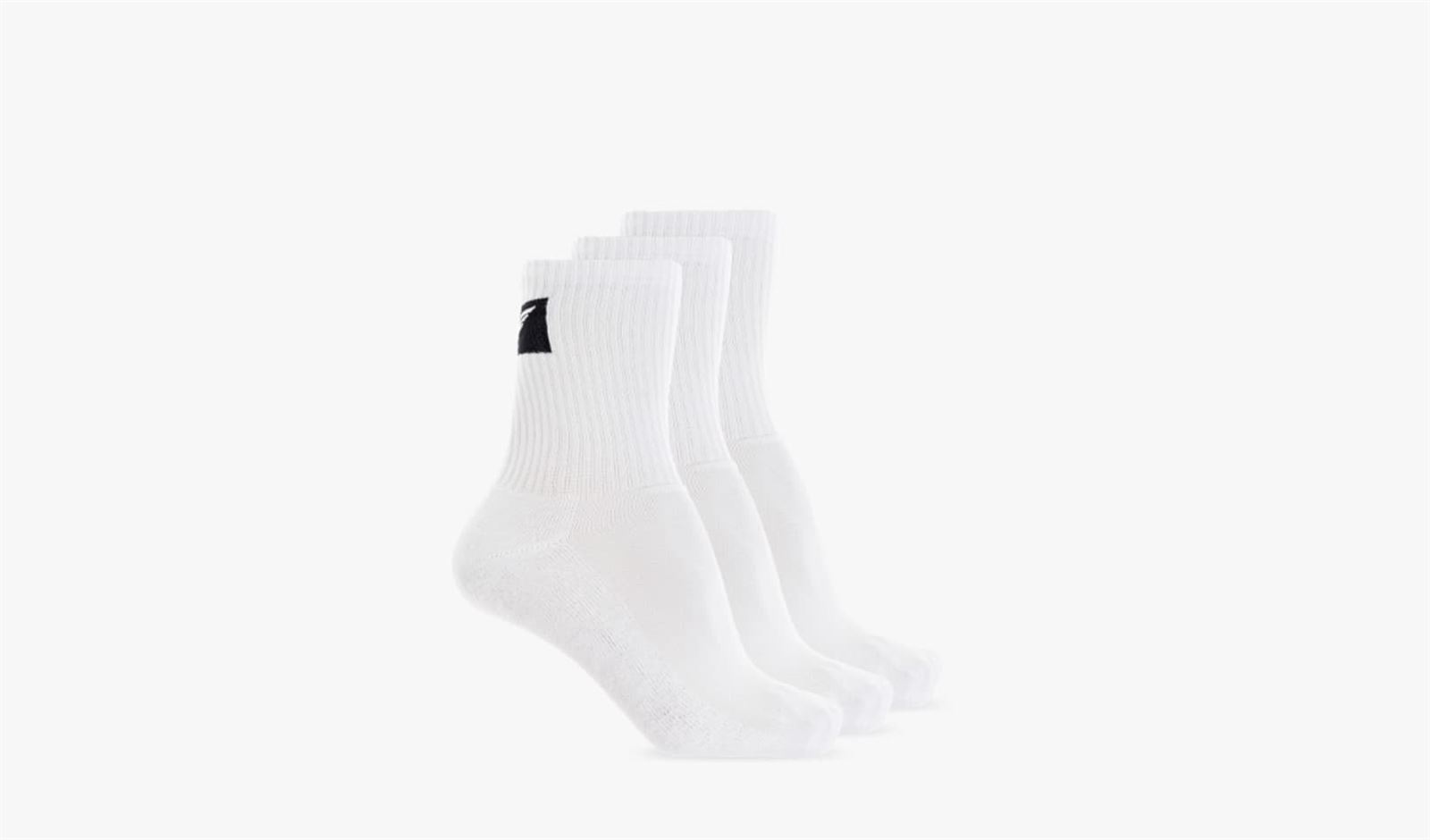 Pack 3 Calcetines Largos White Emporio Armani EM000554 AF18263 M0066 - Imagen 1