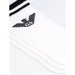 Pack 3 Calcetines White Emporio Armani EM000554 AF18261 MC0666 - Imagen 2