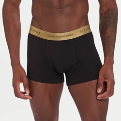 Pack 3 Calzoncillo Boxer Tommy Hilfiger Gold Metallic UM0UM03411 0R2 - Imagen 2