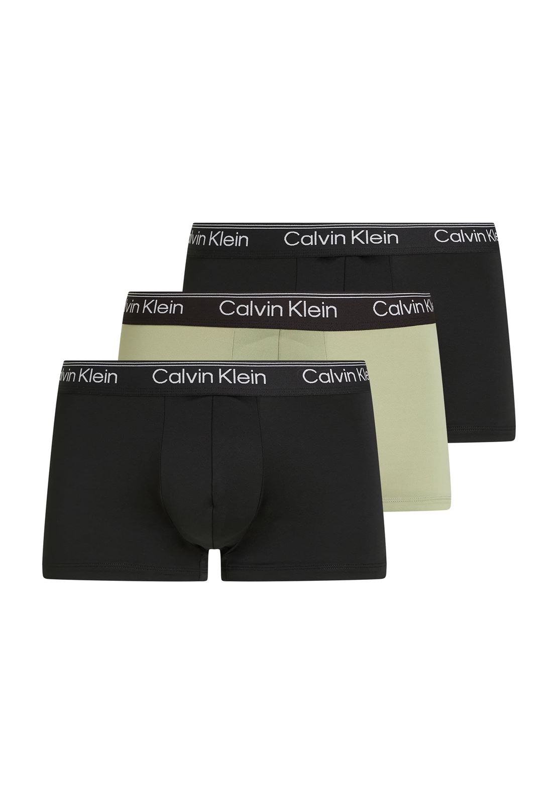 Pack 3 Calzoncillos Boxer Calvin Klein Microfiber Stretch 000NB2569A VTS - Imagen 1