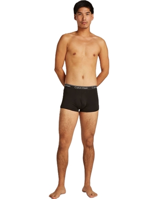 Pack 3 Calzoncillos Boxer Calvin Klein Microfiber Stretch 000NB2569A VTS - Imagen 2