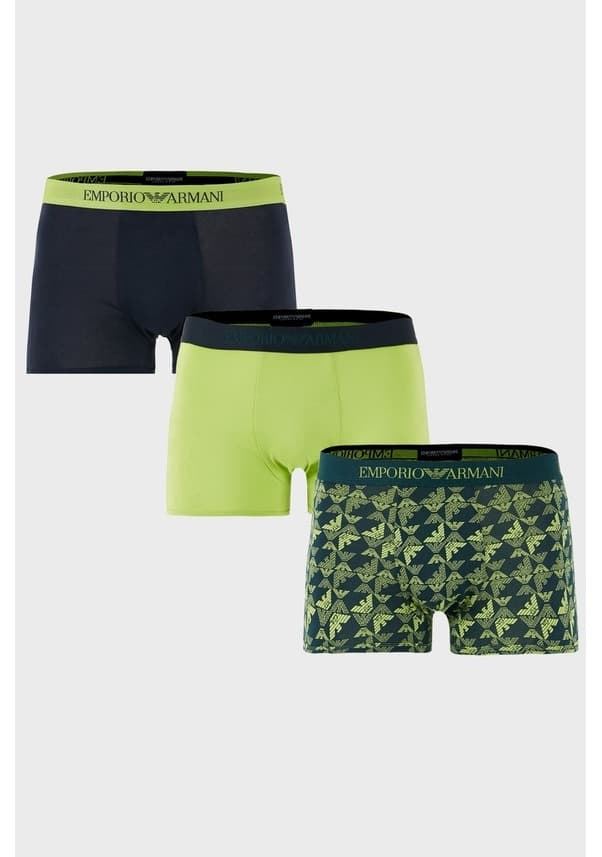 Pack 3 Calzoncillos Boxer Emporio Armani Trunk EM000260 AF10800 MB240 - Imagen 1