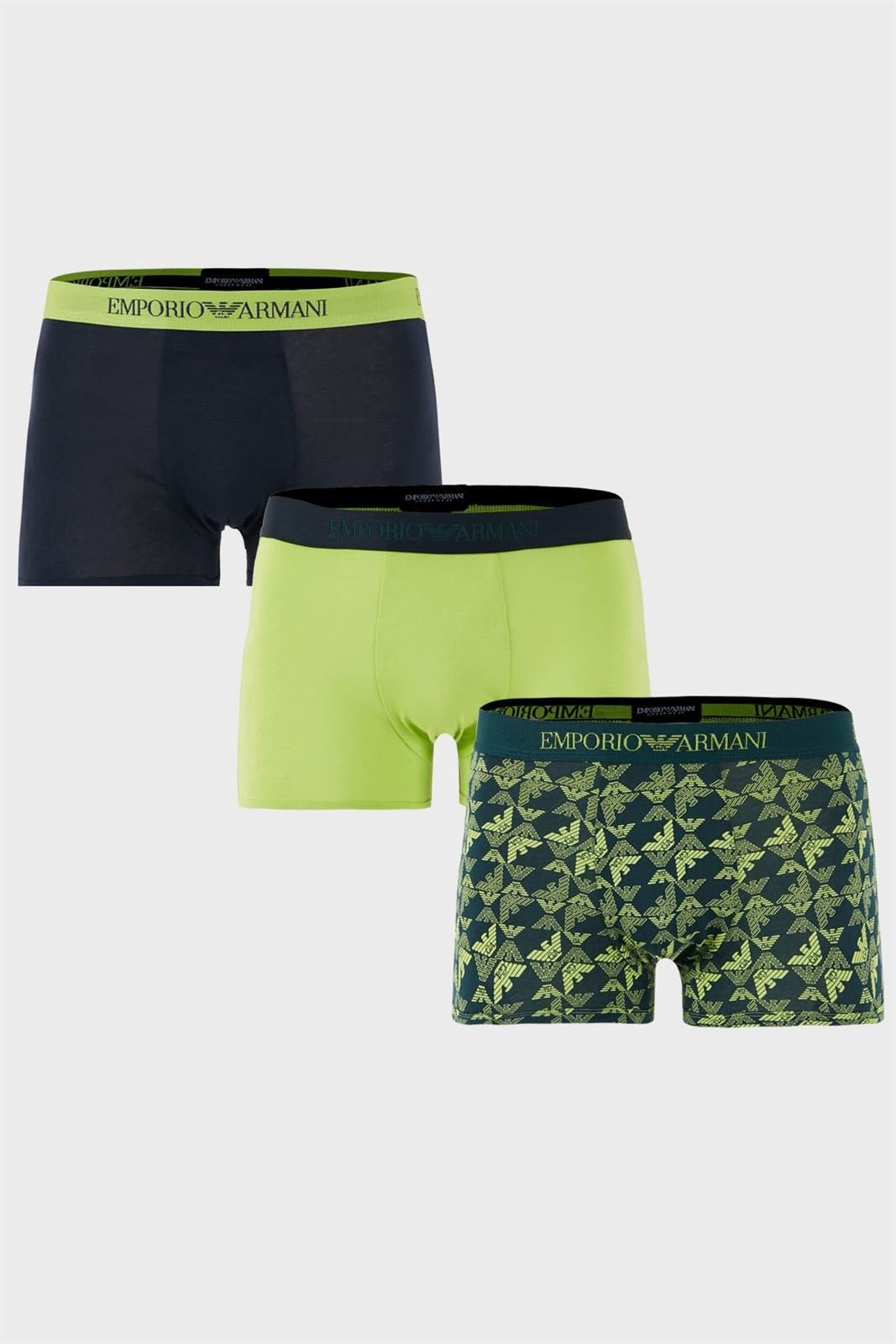 Pack 3 Calzoncillos Boxer Emporio Armani Trunk EM000260 AF10800 MB240 - Imagen 1