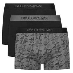 Pack 3 Calzoncillos Boxer Emporio Armani Trunk EM000260 AF10800 MC200 - Imagen 1