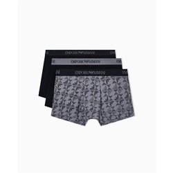 Pack 3 Calzoncillos Boxer Emporio Armani Trunk EM000260 AF10800 MC200 - Imagen 1