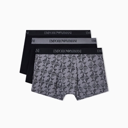 Pack 3 Calzoncillos Boxer Emporio Armani Trunk EM000260 AF10800 MC200 - Imagen 1