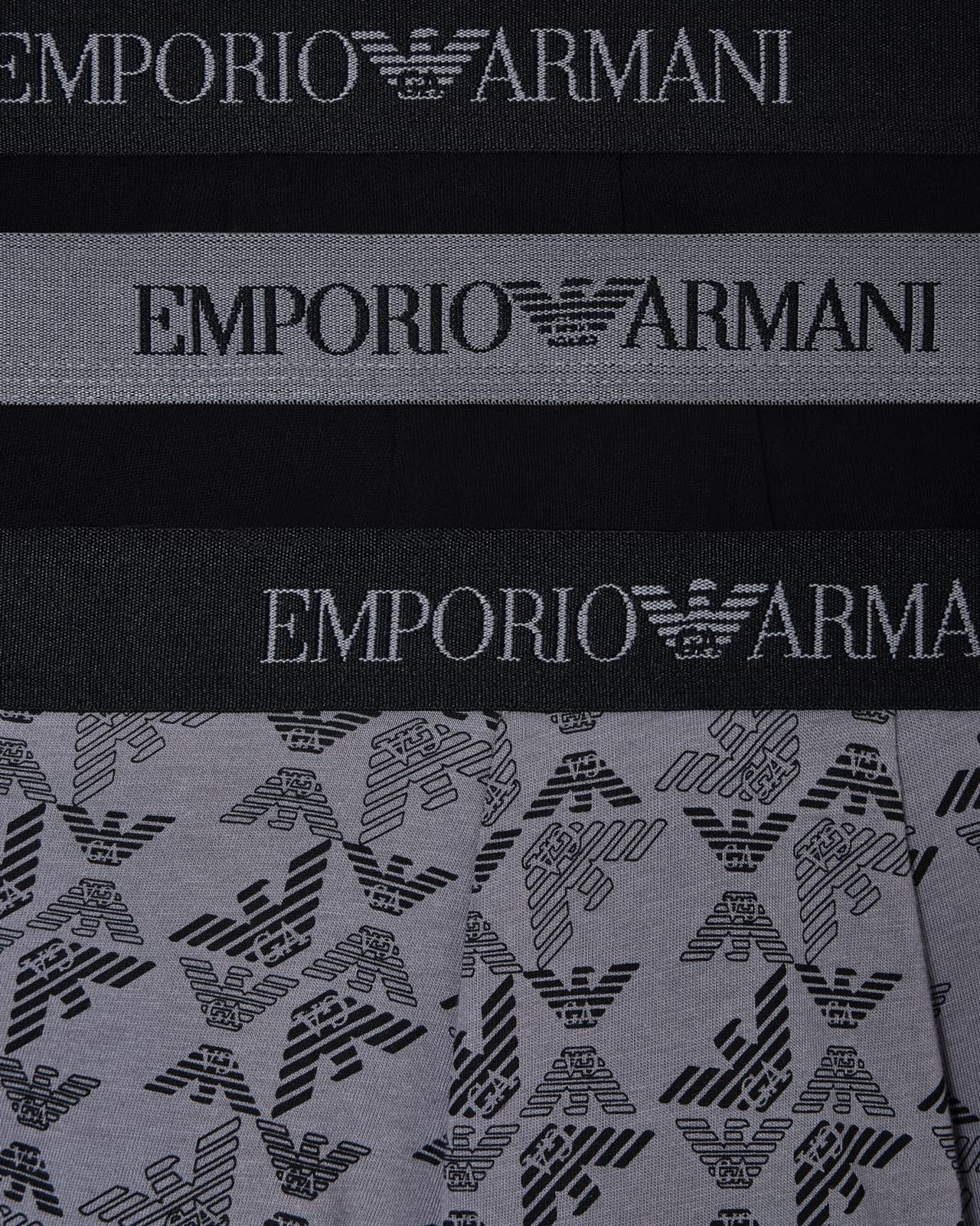 Pack 3 Calzoncillos Boxer Emporio Armani Trunk EM000260 AF10800 MC200 - Imagen 4