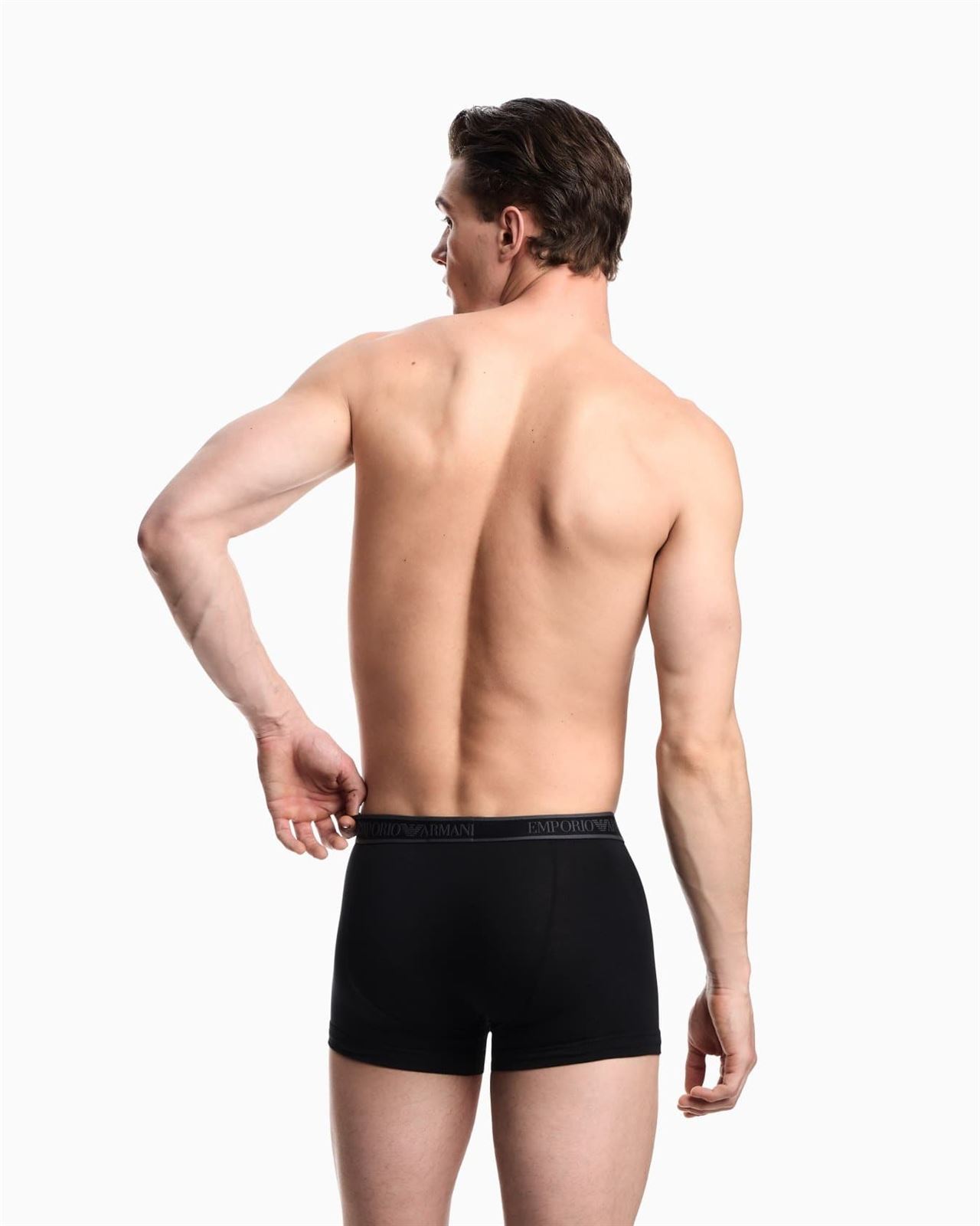 Pack 3 Calzoncillos Boxer Emporio Armani Trunk EM000370 AF10779 MC198 - Imagen 2
