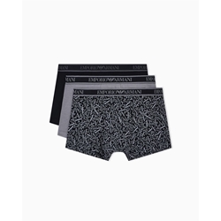 Pack 3 Calzoncillos Boxer Emporio Armani Trunk EM000370 AF10779 MC198 - Imagen 1