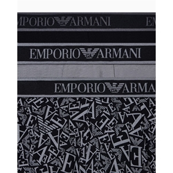 Pack 3 Calzoncillos Boxer Emporio Armani Trunk EM000370 AF10779 MC198 - Imagen 2