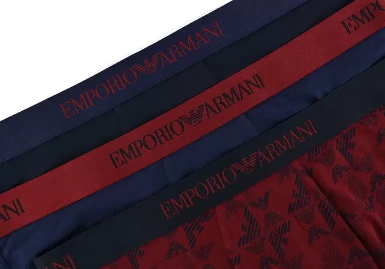 Pack 3 Calzoncillos Boxer Trunk Emporio Armani EM000260 AF10800 MB290 - Imagen 2